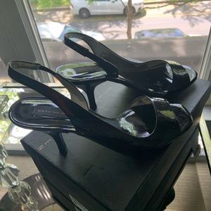 Steve Madden Audrey black patent
